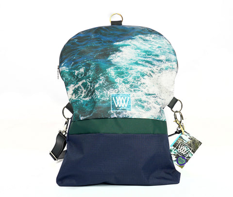 Wild by Water backpack - Seabird Swirl