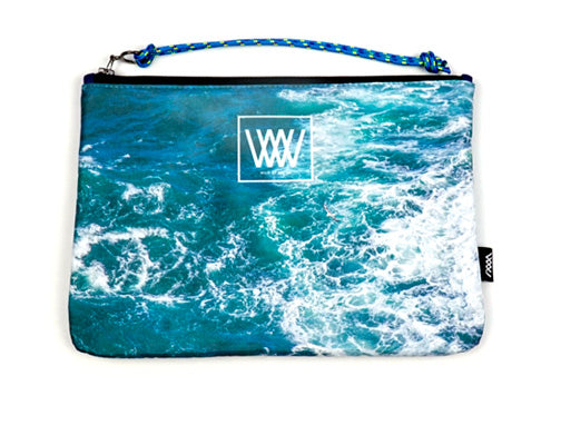 Wild by Water Sporty Clutch – Seabird Swirl