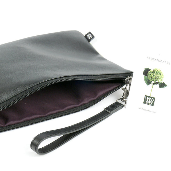 Wild by Water Botanicals Orchid Black Velvet Pouch